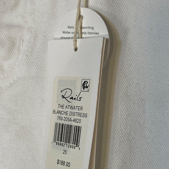 Rails White Distressed Pants - Picture 8 of 11